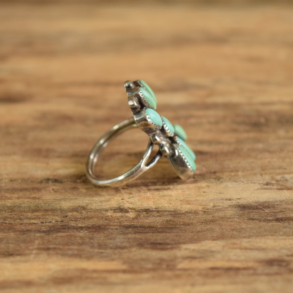 Bill & Lou Laweka Zuni Turquoise Ring - Size 6 – YournNonce