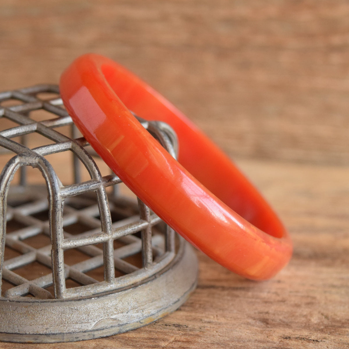 Vintage Bakelite Bangles, Plastic Bracelet 